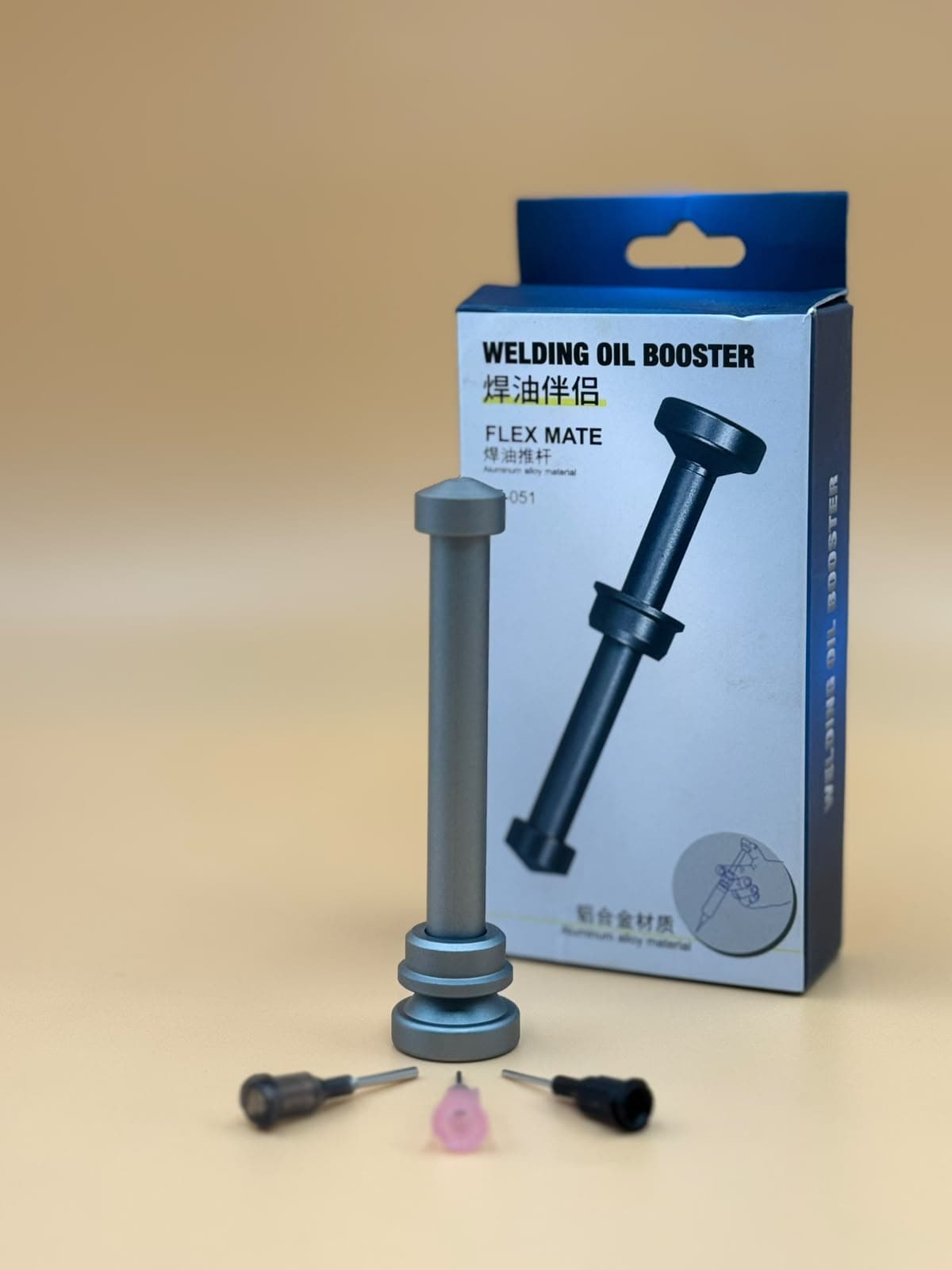 APLICADOR MANUAL DE PRECISÃO PARA FLUXO DE SOLDA E PASTA TE-051