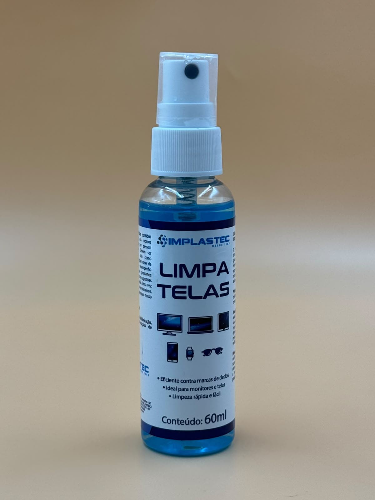 LIMPA TELAS IMPLASTEC 60ML