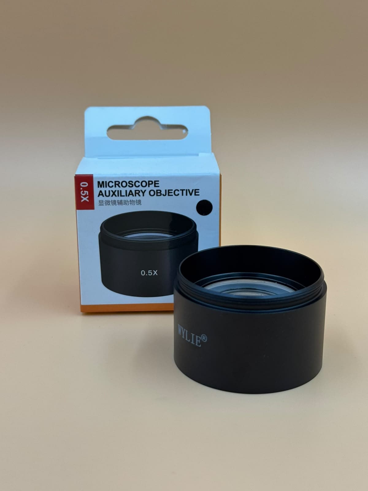 LENTE AUXILIAR MICROSCOPIO 0.5