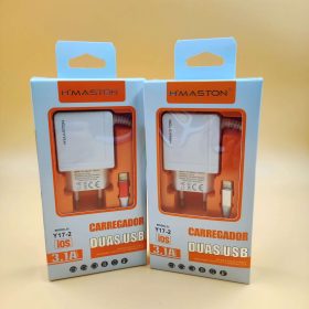 CARREGADOR DUAS USB HMASTON Y17-2