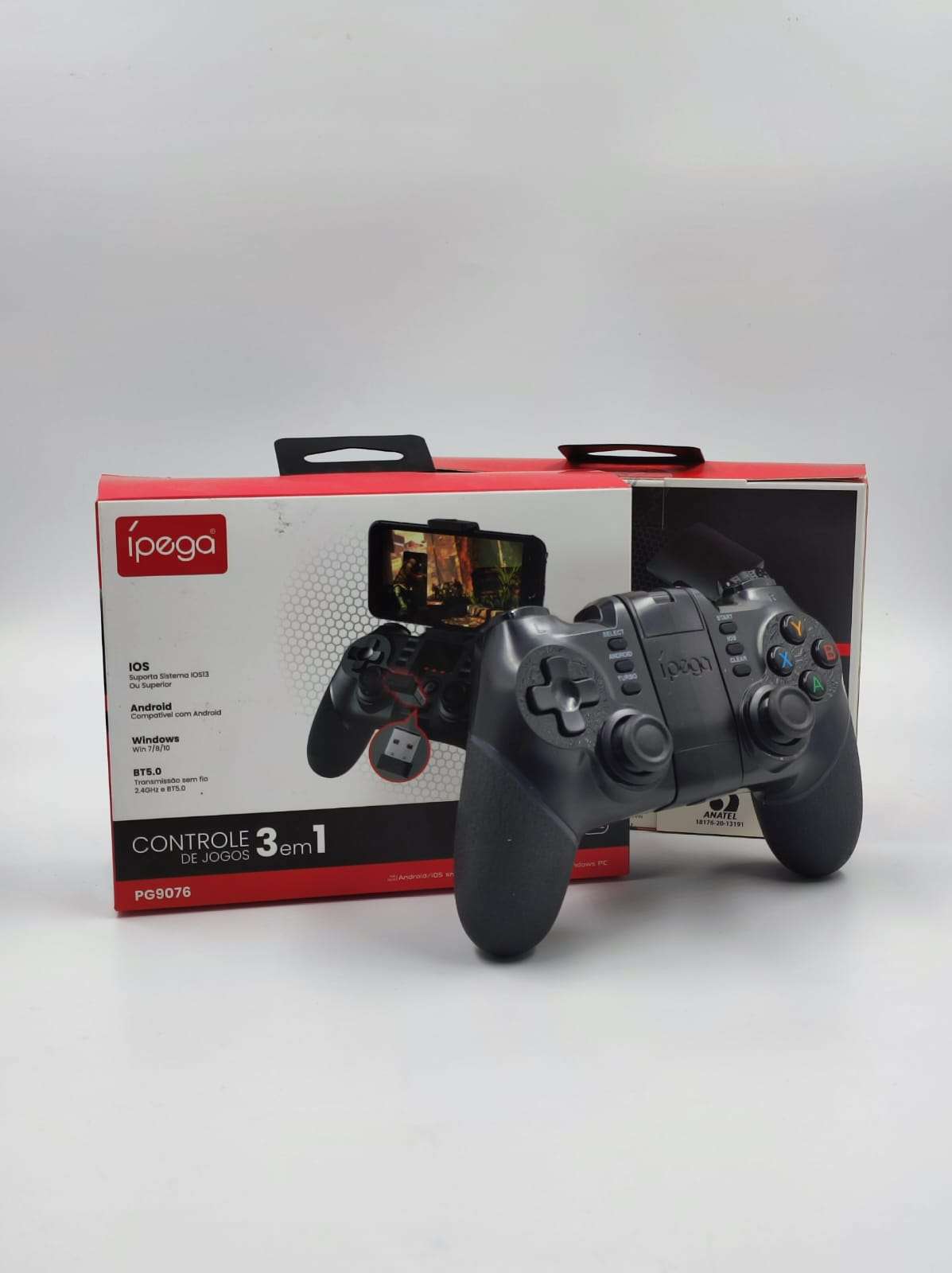 CONTROLE GAMER 3 EM 1 ÍPEGA